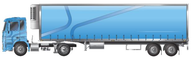 Four Axle Semi-Trailer Combination