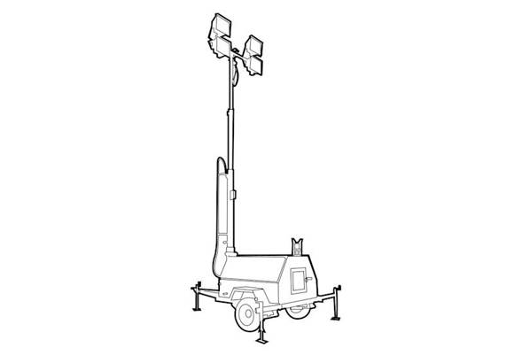 Mobile Light Tower